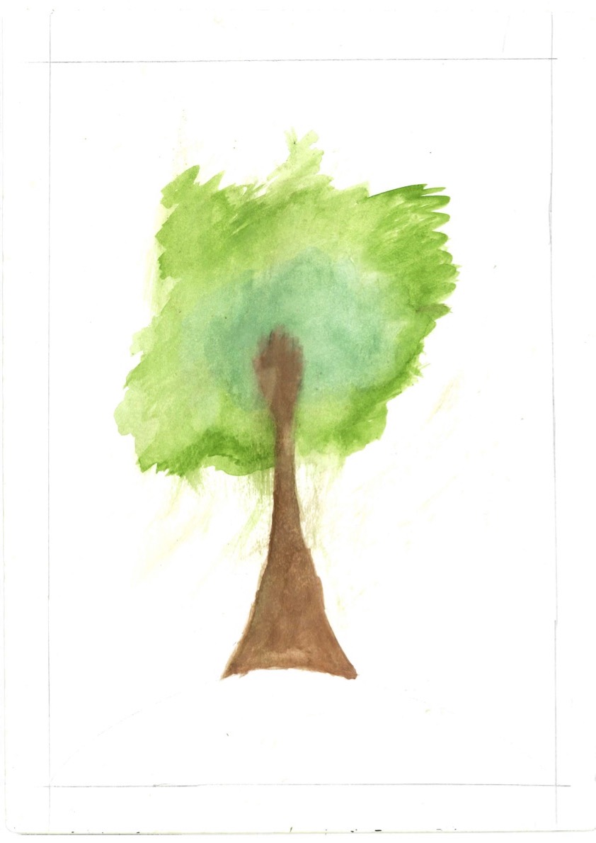 The green tree