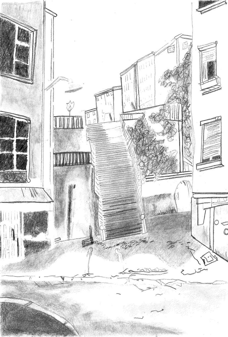 A corner street in Indore